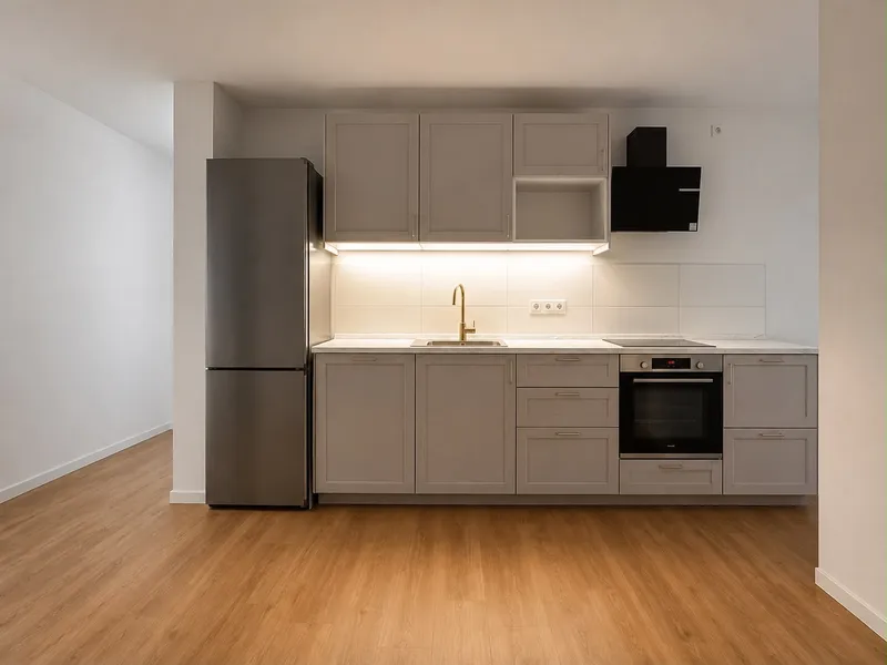 Stilvolle 1,5-Zimmer-Neubauwohnung mit Balkon & hochwertiger Einbauküche in Berlin-Friedrichshain — photo 1